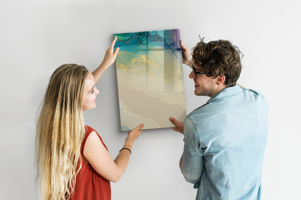 Dry erase board magnetic A stylish board for notes and photos