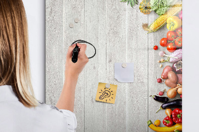 Magnetic dry erase board Creative board for notes and photos