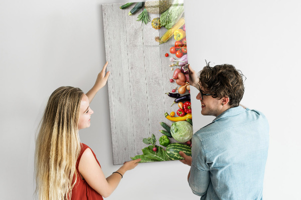 Magnetic dry erase board Creative board for notes and photos