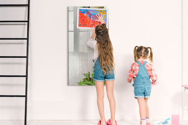 Magnetic dry erase board Creative board for notes and photos