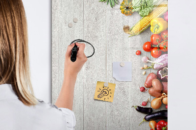 Magnetic dry erase board Creative board for notes and photos