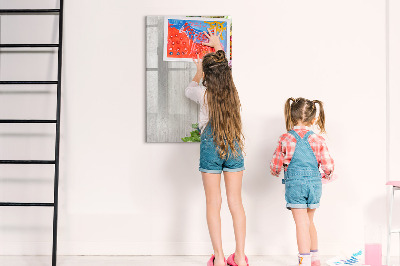 Magnetic dry erase board Creative board for notes and photos