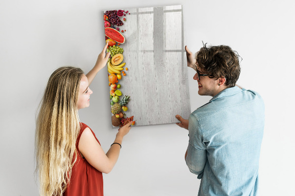 Dry erase board magnetic Creative fruit board with photos