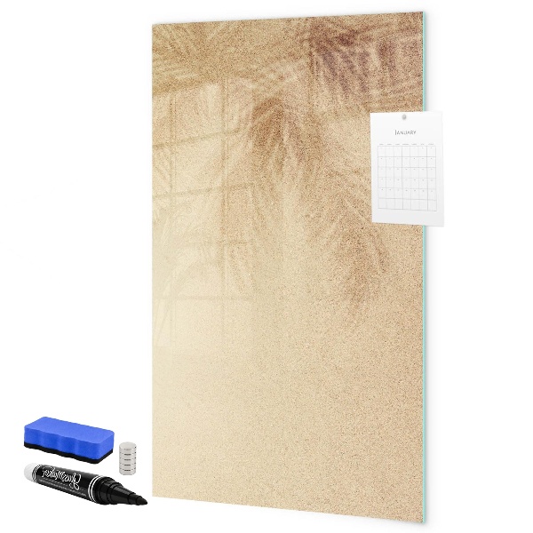 Dry erase board magnetic Board for photos and notes