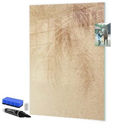 Dry erase board magnetic Board for photos and notes