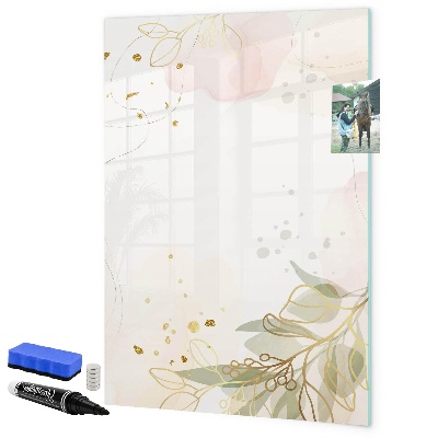 Magnetic dry erase board Creative board for photos and notes
