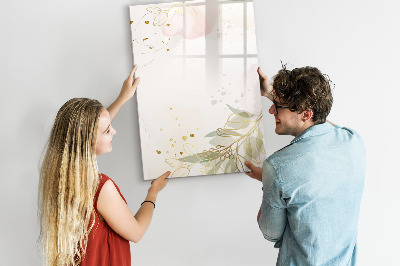 Magnetic dry erase board Creative board for photos and notes
