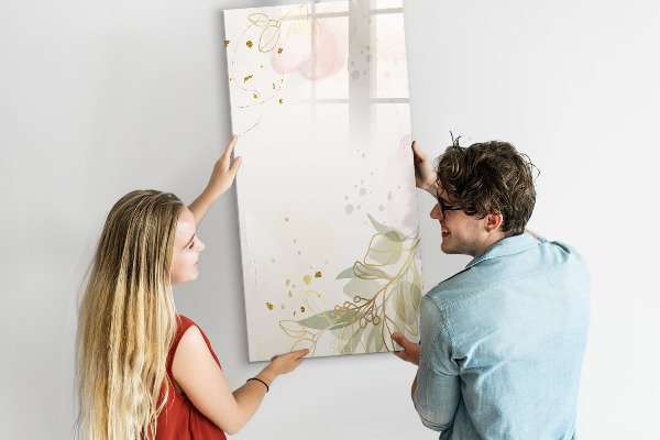 Magnetic dry erase board Creative board for photos and notes