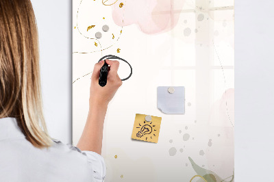 Magnetic dry erase board Creative board for photos and notes