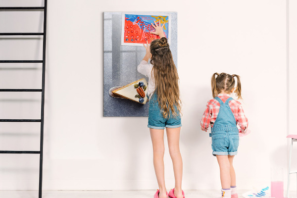 Magnetic dry erase board Creative board for notes and photos