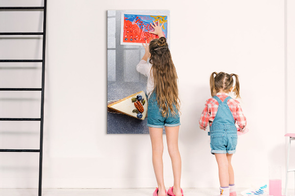 Magnetic dry erase board Creative board for notes and photos