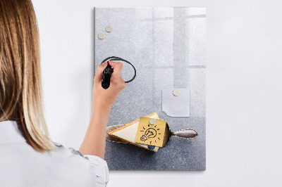 Magnetic dry erase board Creative board for notes and photos