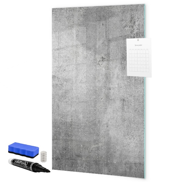 Dry erase board magnetic Modern board for notes and photos