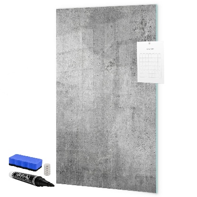 Dry erase board magnetic Modern board for notes and photos