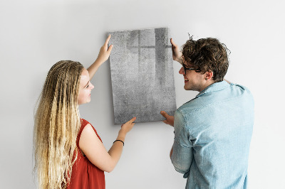 Dry erase board magnetic Modern board for notes and photos