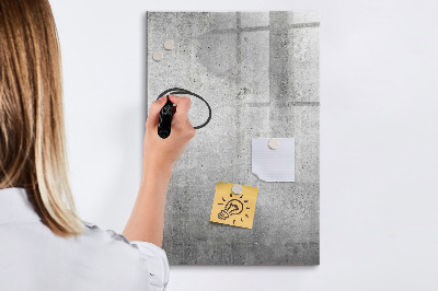 Dry erase board magnetic Modern board for notes and photos