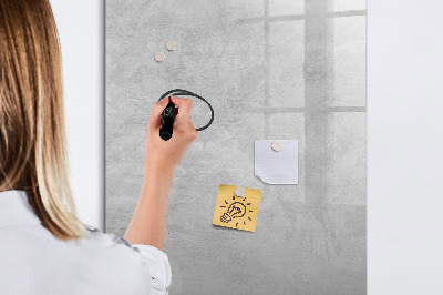 Magnetic dry erase board A space for presenting memories and notes