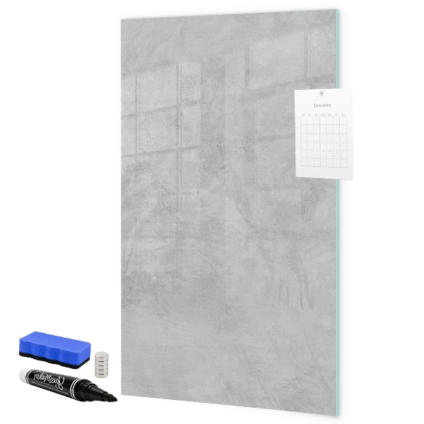 Magnetic dry erase board A space for presenting memories and notes