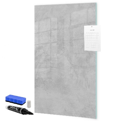 Magnetic dry erase board A space for presenting memories and notes