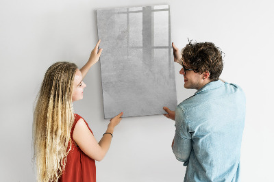 Magnetic dry erase board A space for presenting memories and notes