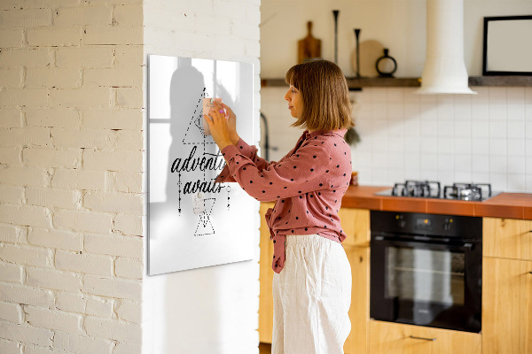 Dry erase board magnetic A creative space for memories and adventures