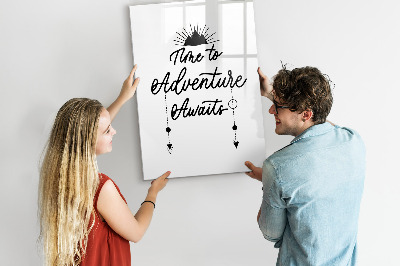 Magnetic dry erase board A creative space for memories and photos