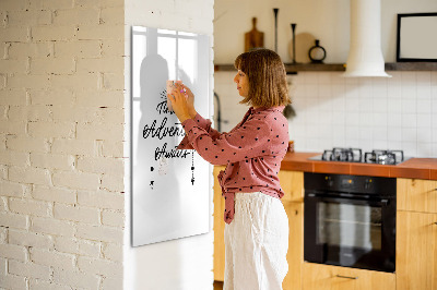 Magnetic dry erase board A creative space for memories and photos