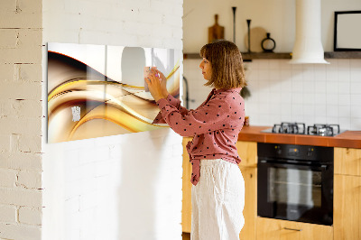 Magnetic dry erase board A modern space for presenting photos