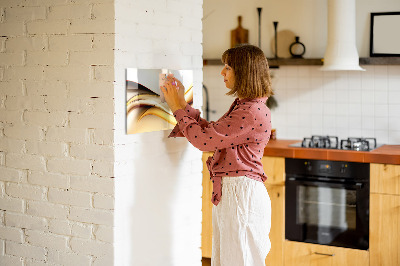 Magnetic dry erase board A modern space for presenting photos