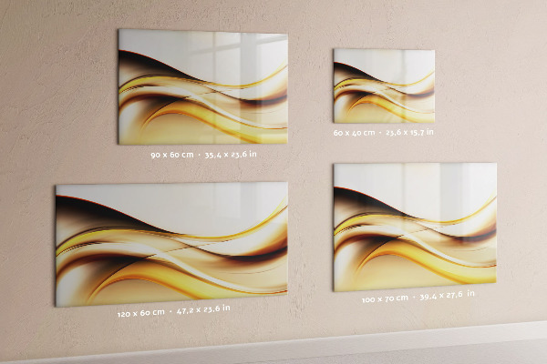 Magnetic dry erase board A modern space for presenting photos