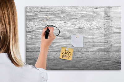 Magnetic dry erase board Stylish board for photos and notes
