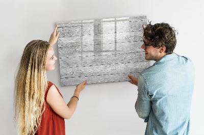 Magnetic dry erase board Stylish board for photos and notes