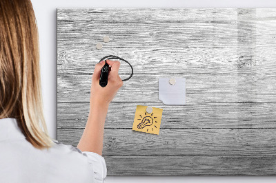 Magnetic dry erase board Stylish board for photos and notes