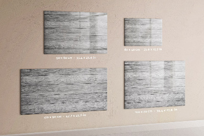 Magnetic dry erase board Stylish board for photos and notes