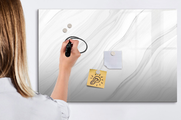 Dry erase board magnetic A board for presenting memories and photos