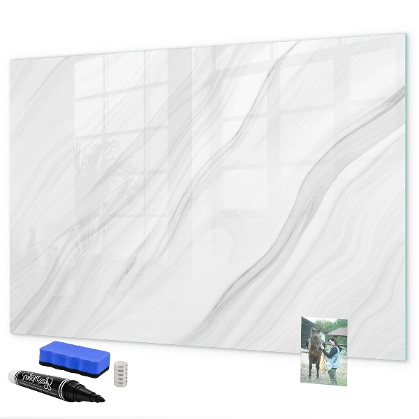 Dry erase board magnetic A board for presenting memories and photos