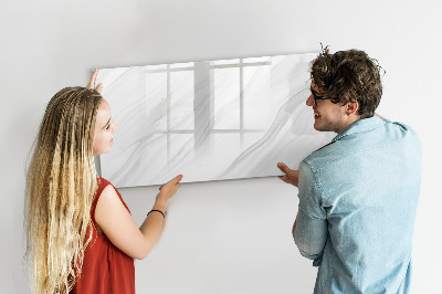 Dry erase board magnetic A board for presenting memories and photos