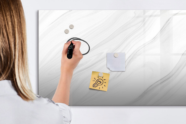 Dry erase board magnetic A board for presenting memories and photos