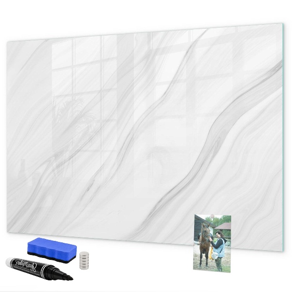 Dry erase board magnetic A board for presenting memories and photos