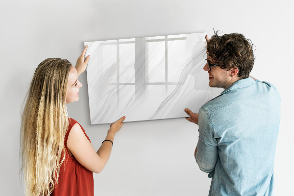 Dry erase board magnetic A board for presenting memories and photos