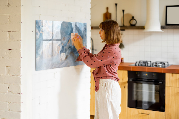 Dry erase board magnetic Modern photo display board
