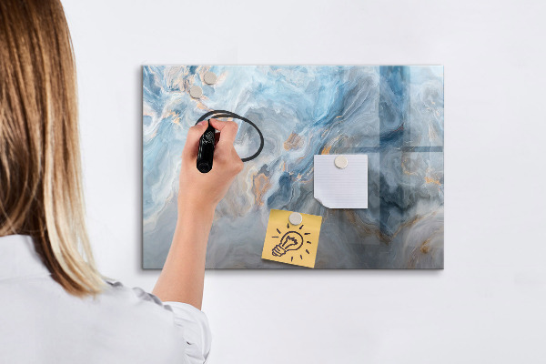 Dry erase board magnetic Modern photo display board
