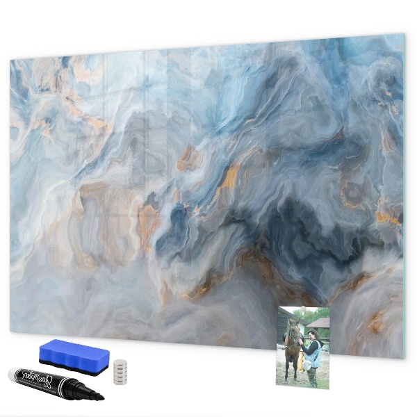 Dry erase board magnetic Modern photo display board