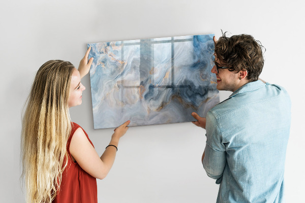 Dry erase board magnetic Modern photo display board