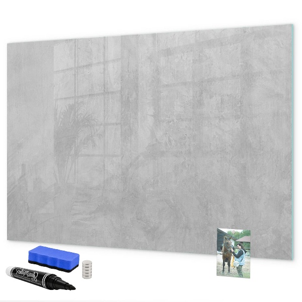 Magnetic dry erase board Note and photo board