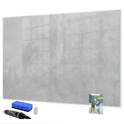 Magnetic dry erase board Note and photo board