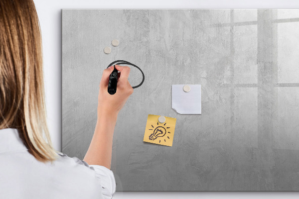 Magnetic dry erase board Note and photo board