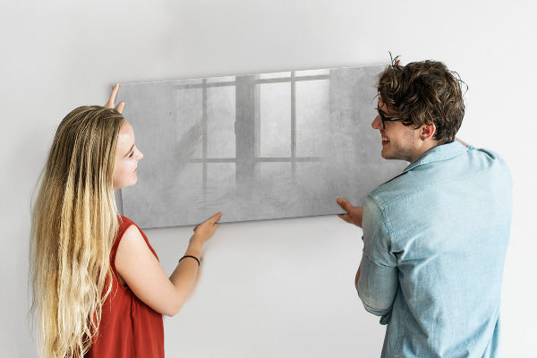 Magnetic dry erase board Note and photo board