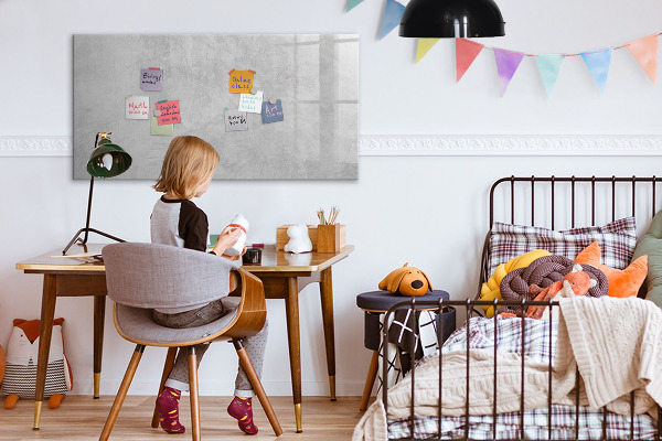 Magnetic dry erase board Note and photo board