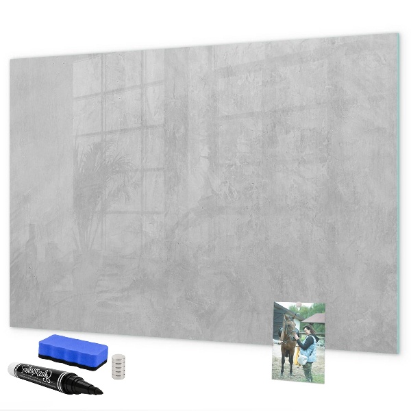 Magnetic dry erase board Note and photo board